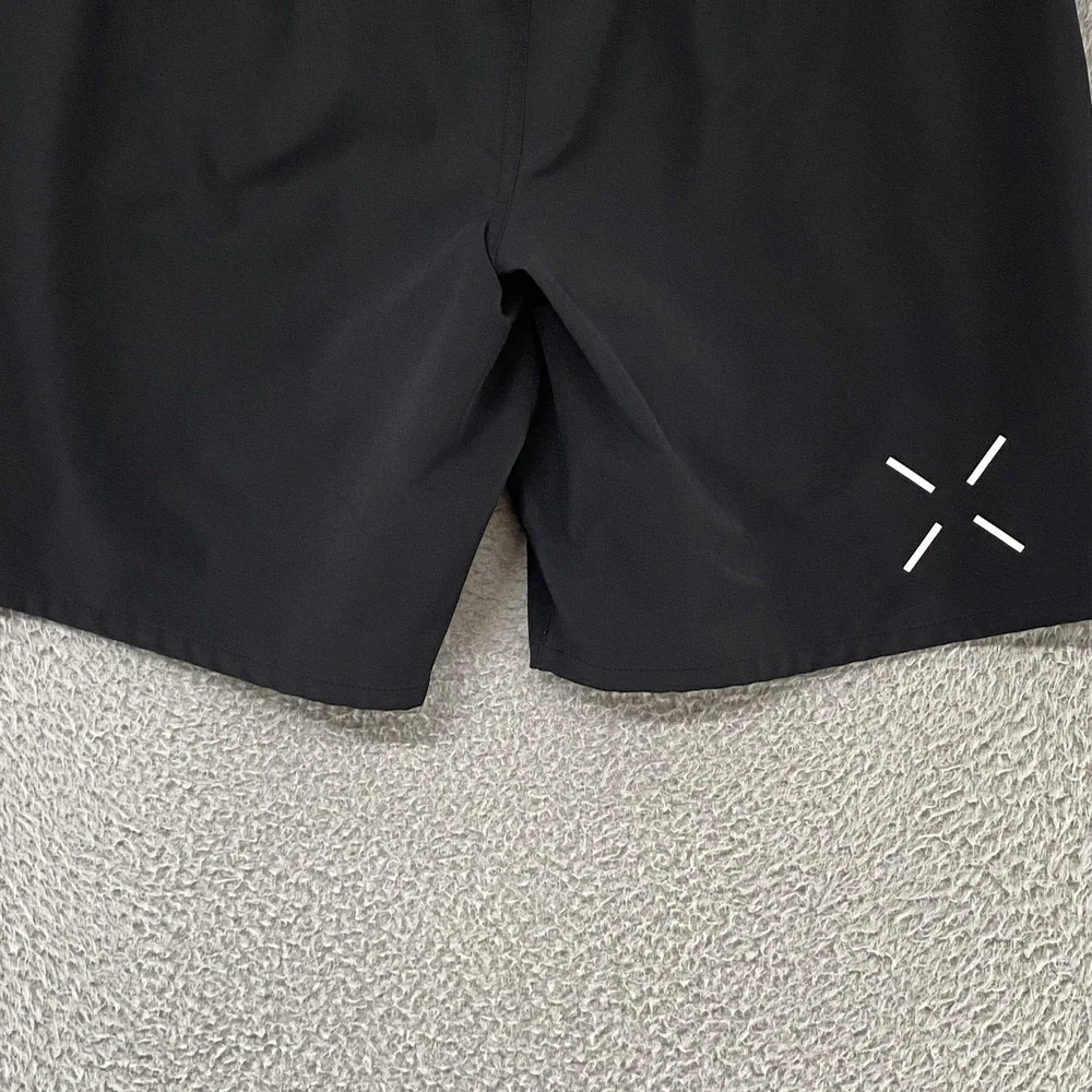 Ten Thousand Foundation Shorts Mens XL‎ Black 9 Inch Lined Training Gym Workout